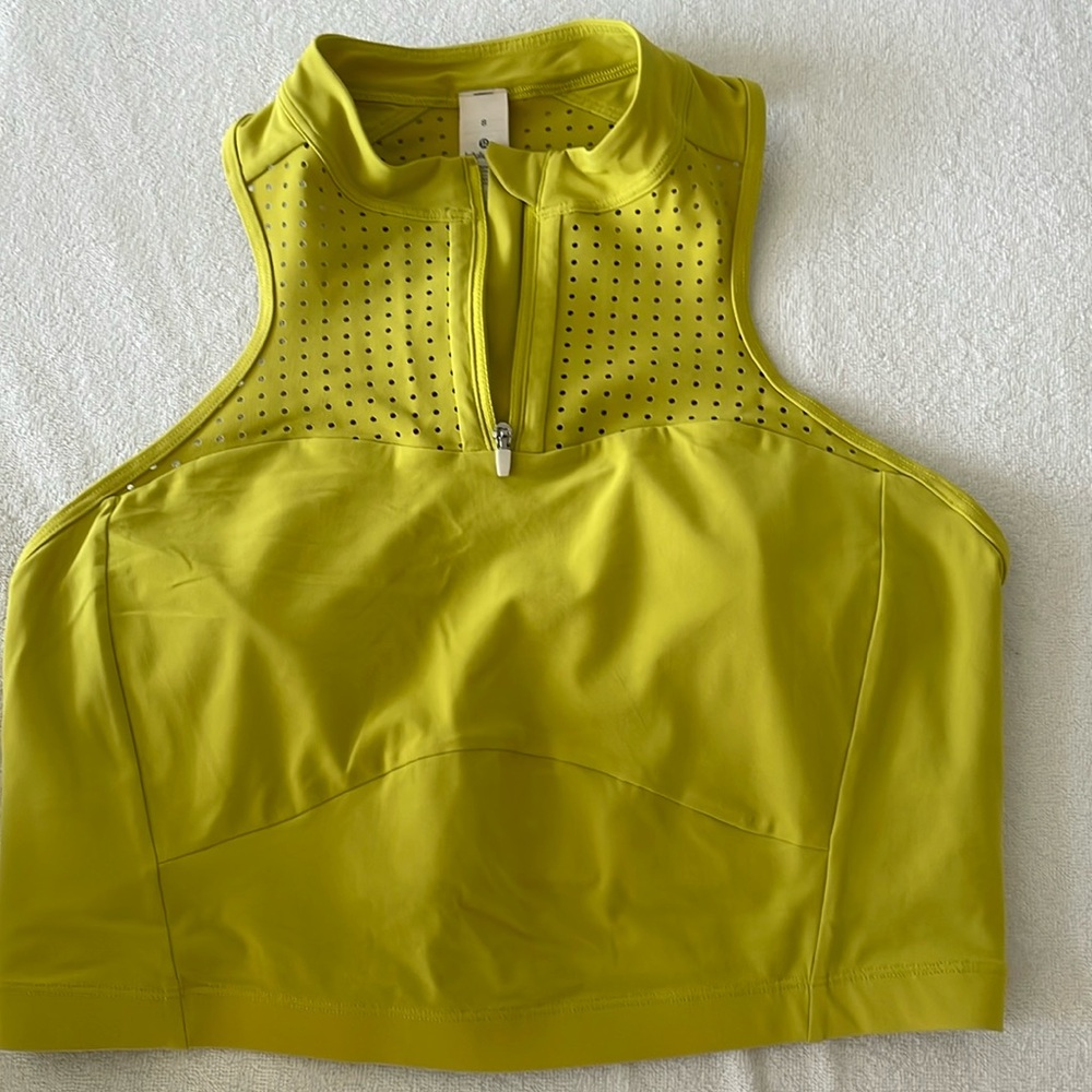 Lululemon Unleash Strength Bra Zip Mesh